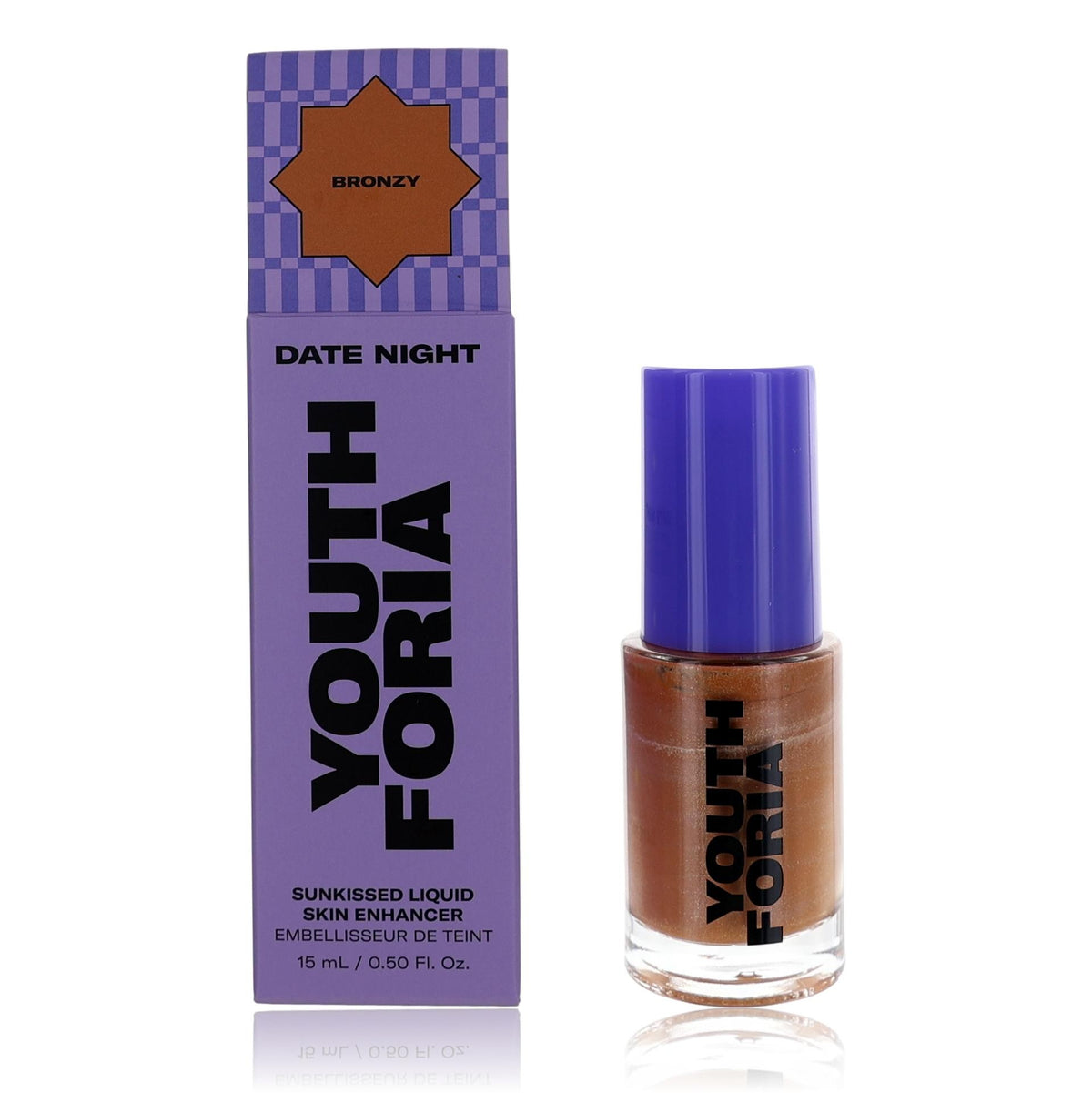 Date Night by Youthforia, 0.5oz Sunkissed Liquid Skin Enhancer- Bronzy