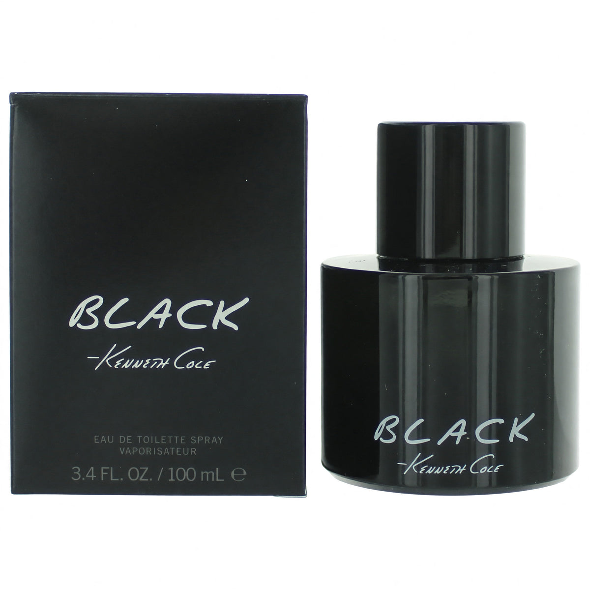 Black by Kenneth Cole, 3.4 oz EDT Spray for Men