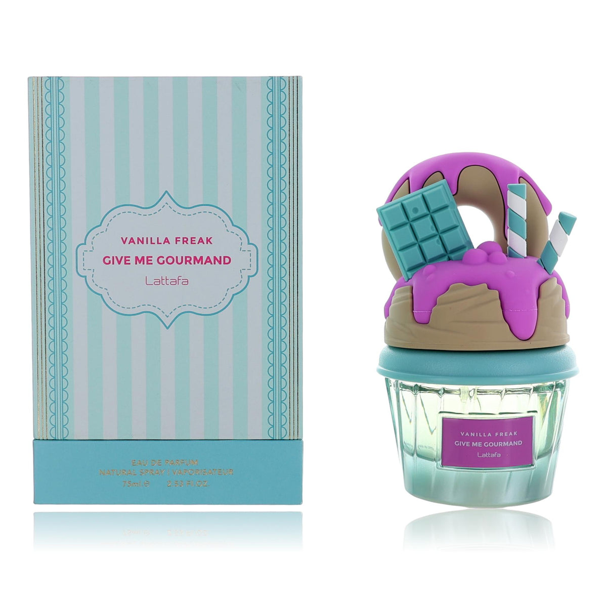 Vanilla Freak Give Me Gourmand by Lattafa, 2.53 oz EDP Spray for Women
