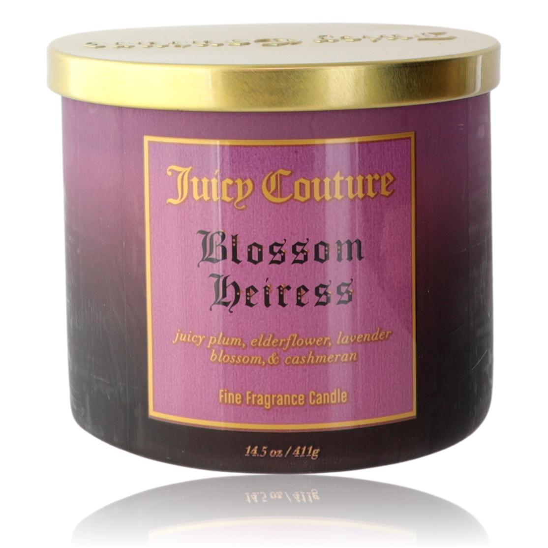 Juicy Couture 14.5 oz Soy Wax Blend 3 Wick Candle - Blossom Heiress
